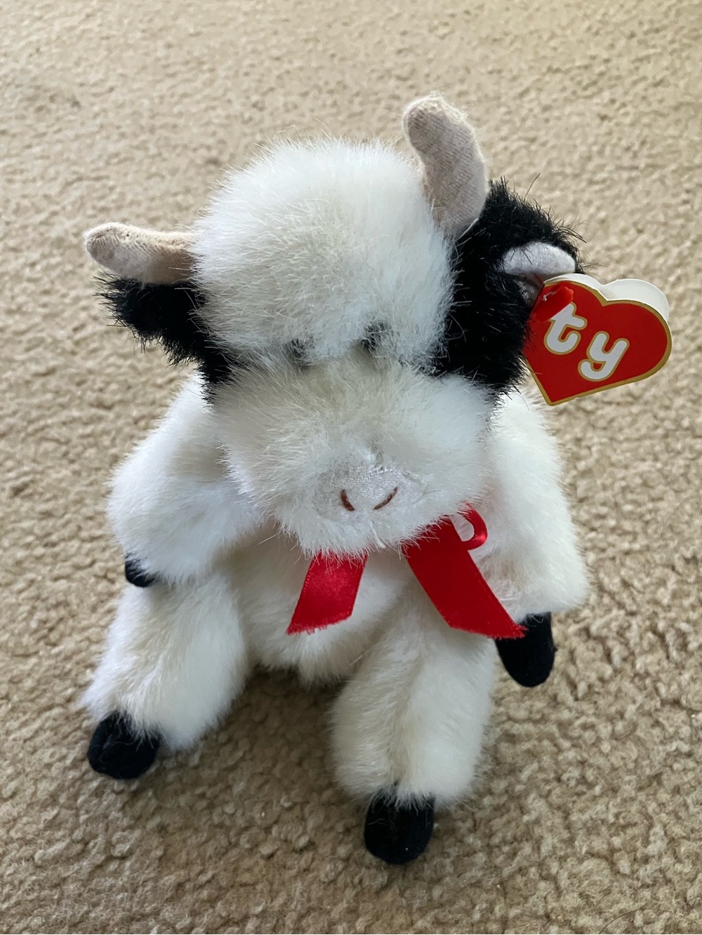 TY Beanie baby The Attic treasures collection Madison the Cow style